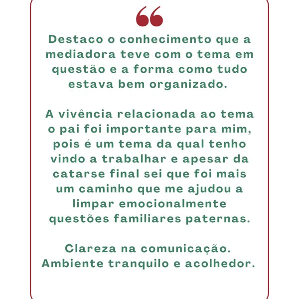 encontros de numerologia e biblioterapia | avaliação anónima pós-encontros